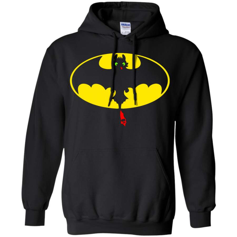 AGR Toothless Batman How To Train Your Dragon Mashup Hoodie