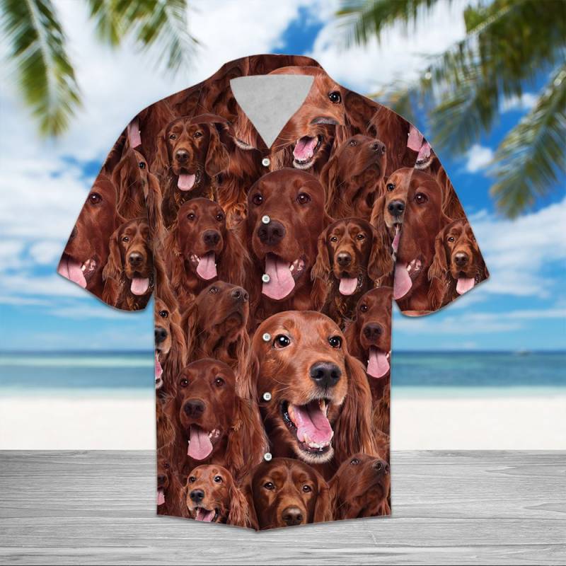 Irish Setter Awesome Hawaiian Shirt Ha49164