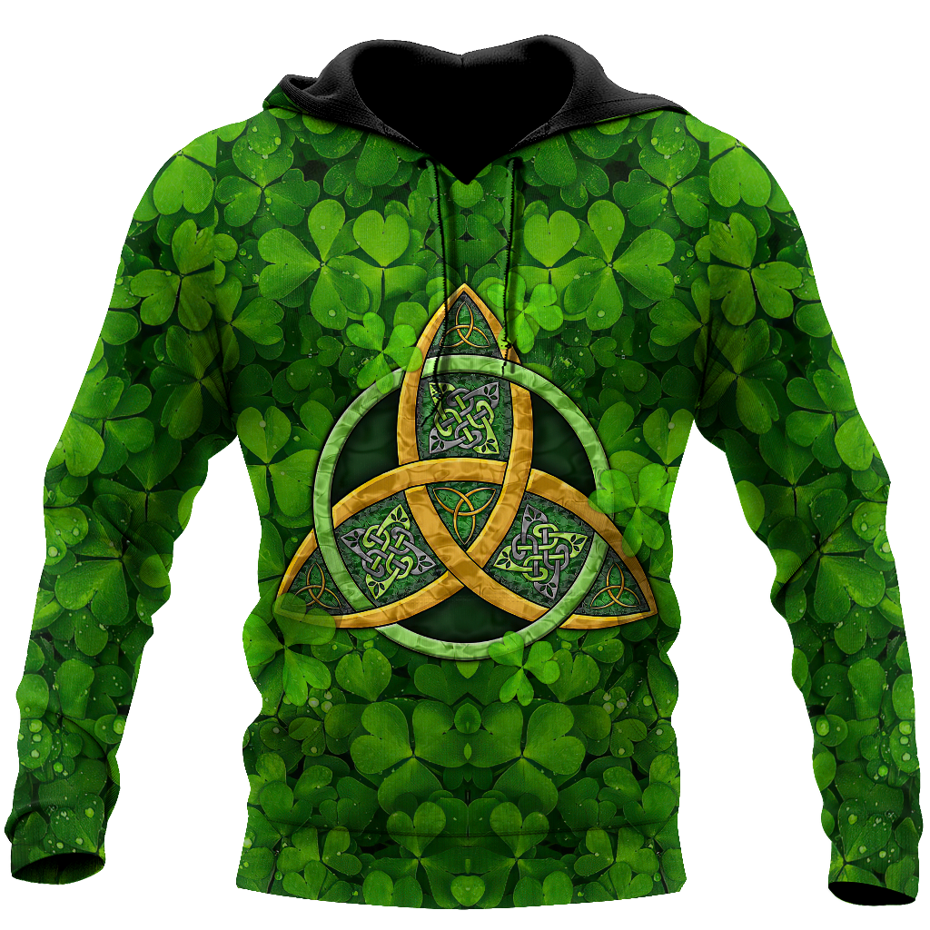 St Patrick’S Day Pattern Shamrock Shirt, Shamrock All Over Print Shirt, Gift For Patrick’S Day