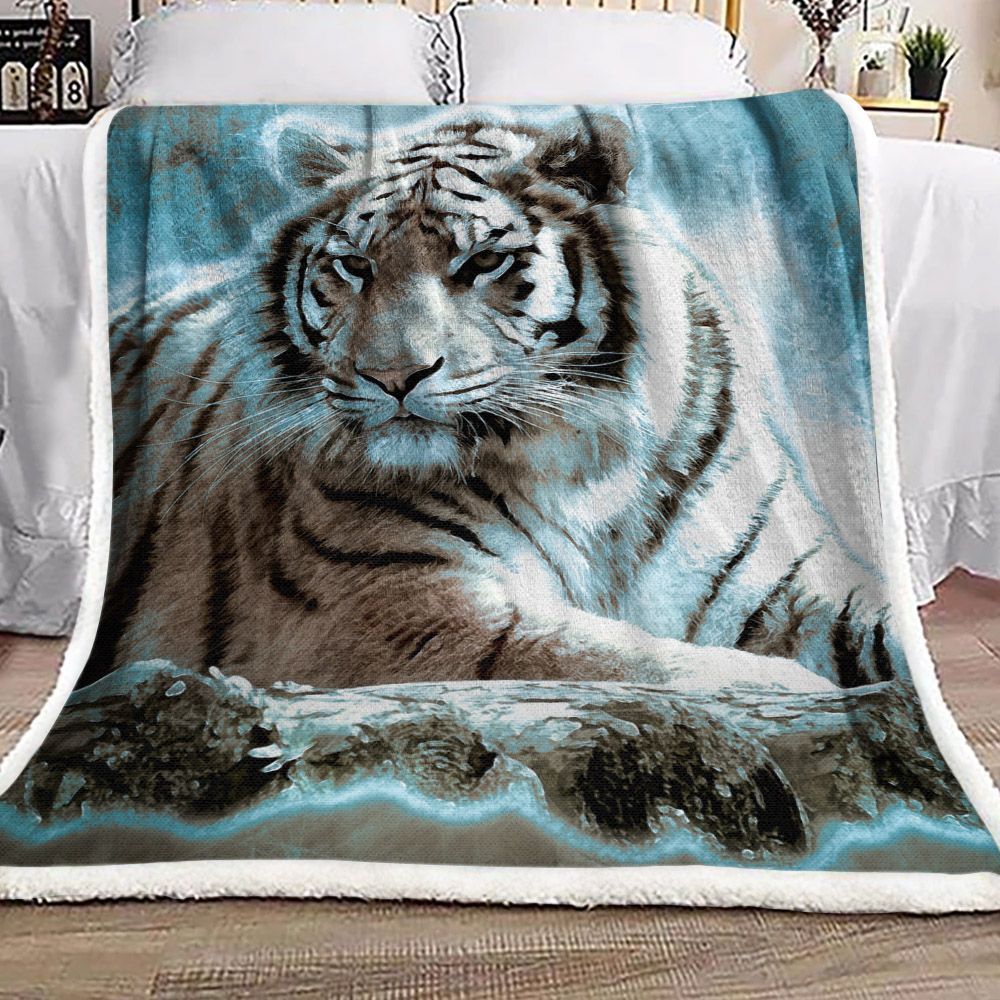 Tiger Ml2109214F Sherpa Fleece Blanket