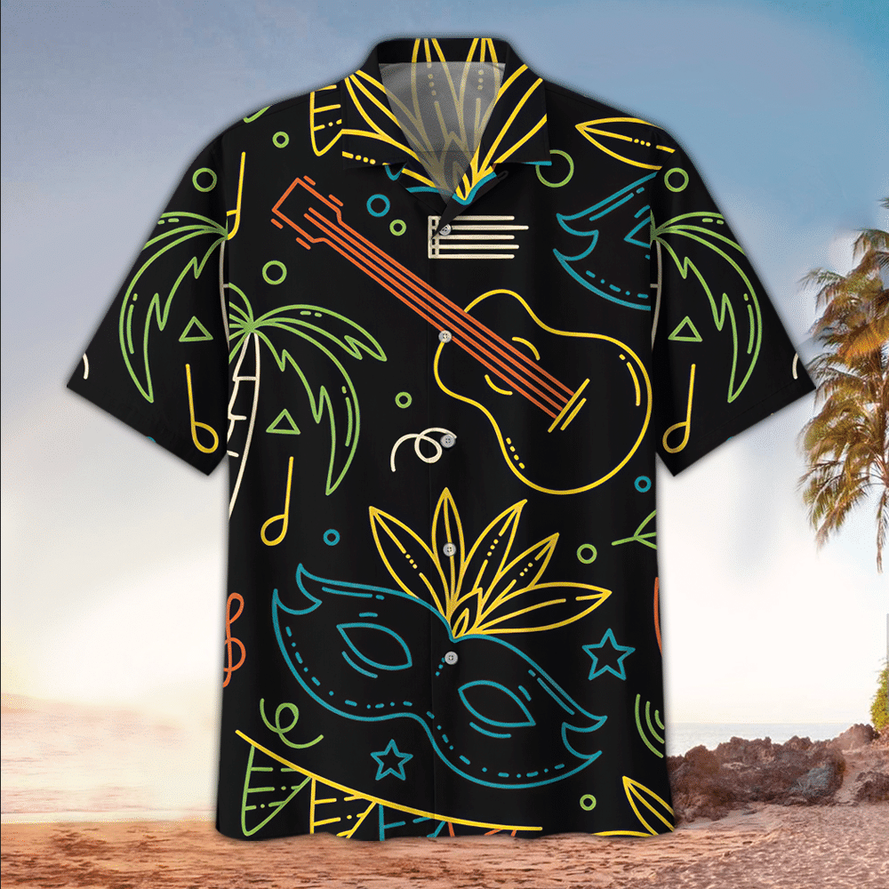 Guitar Hawaii Perfect Shirt Aloha Ha93149