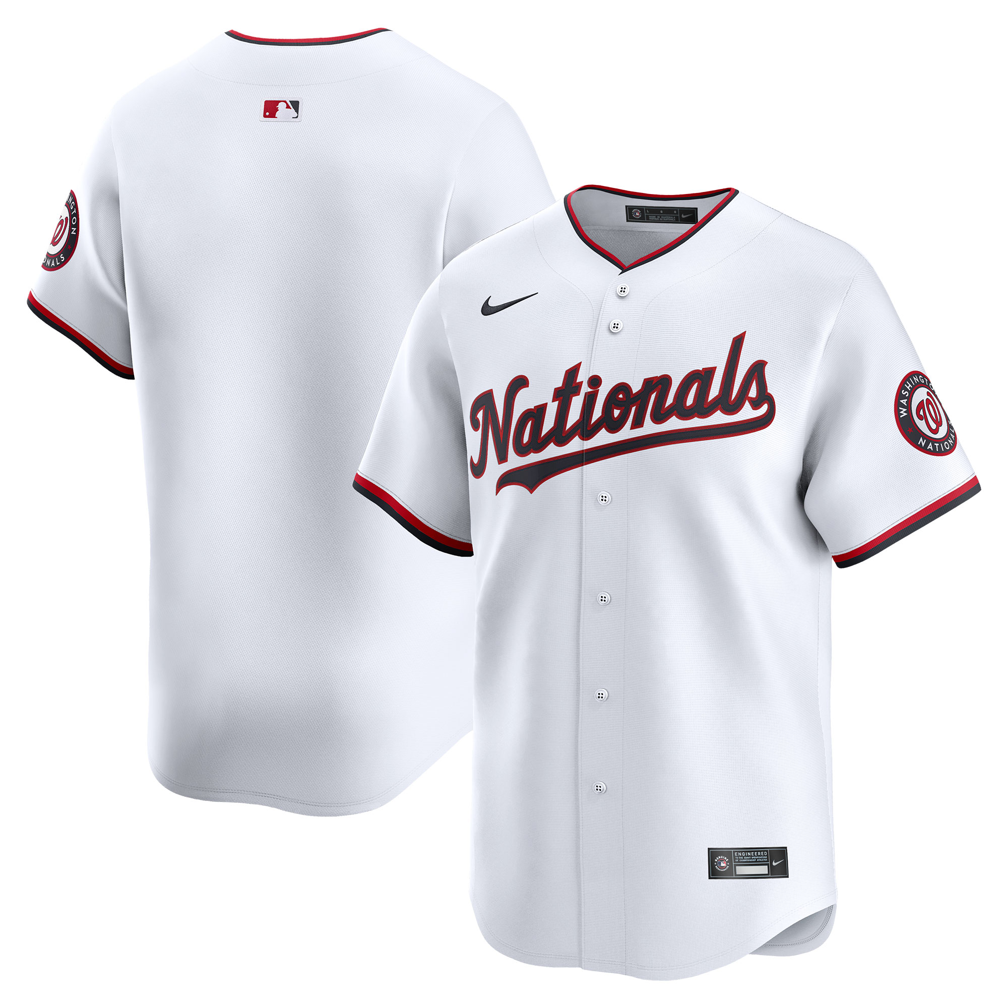 Washington Nationals Home Limited Jersey – White