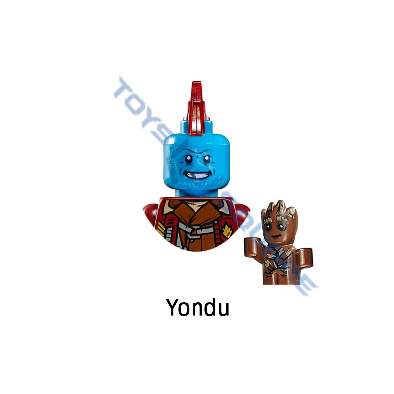 The Rocket Racoon Star-Lord Gamora Mantis Drax the Destroyer Nebula Yondu Model Building Blocks MOC Bricks Set Gifts Toys alx