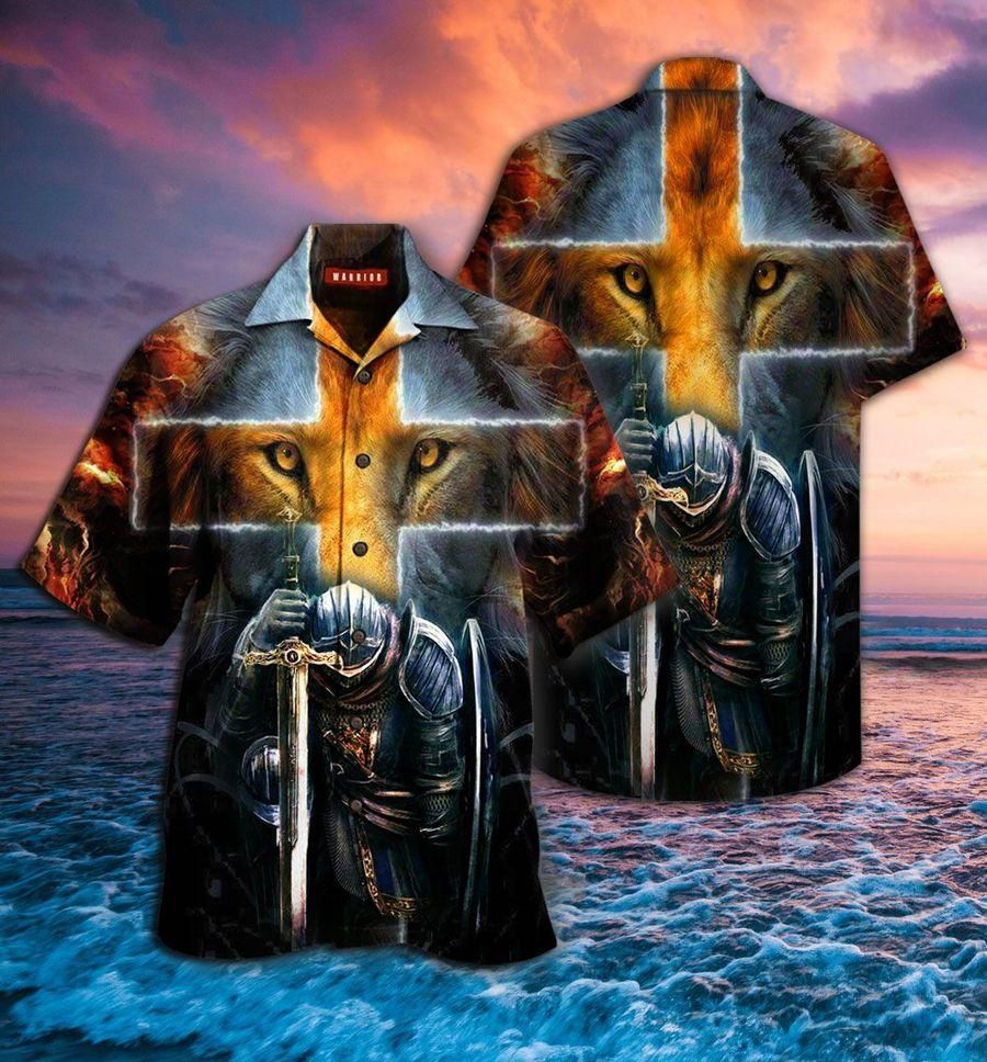 Shop Hawaiian Aloha Shirts Lion Warrior