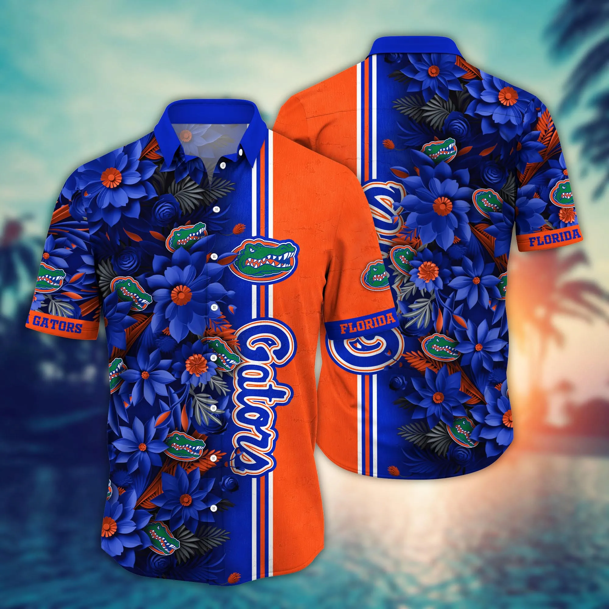 Florida Gators NCCA Hawaiian Shirt Custom Summer Fruits Aloha Shirt