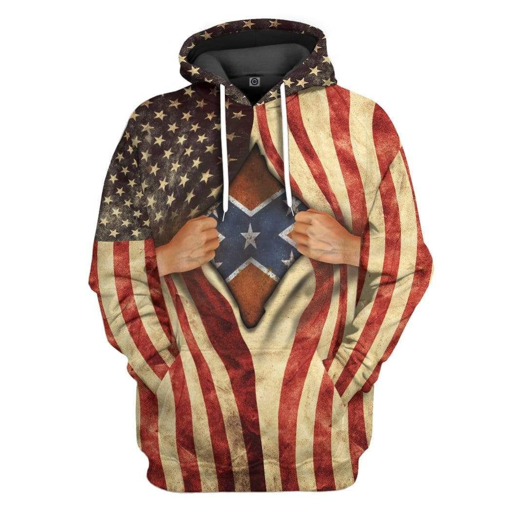 3D Southern United States Custom Hoodie Apparel