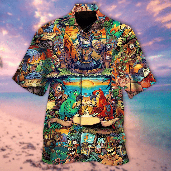 Tiki Vibes Hawaii Shirt Ha91286