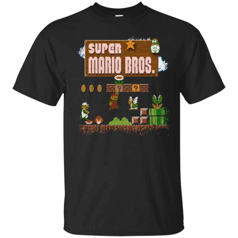 SUPER MARIO – Mario Super Bros T Shirt & Hoodie