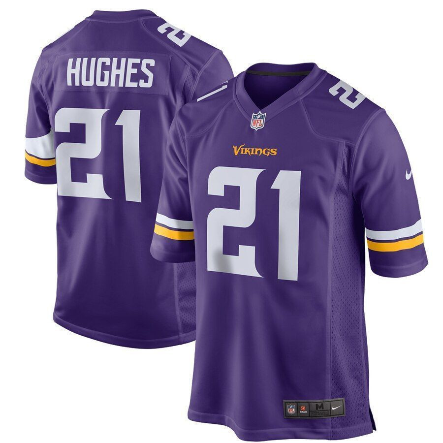 Mike Hughes Minnesota Vikings Game Purple 3D Jersey