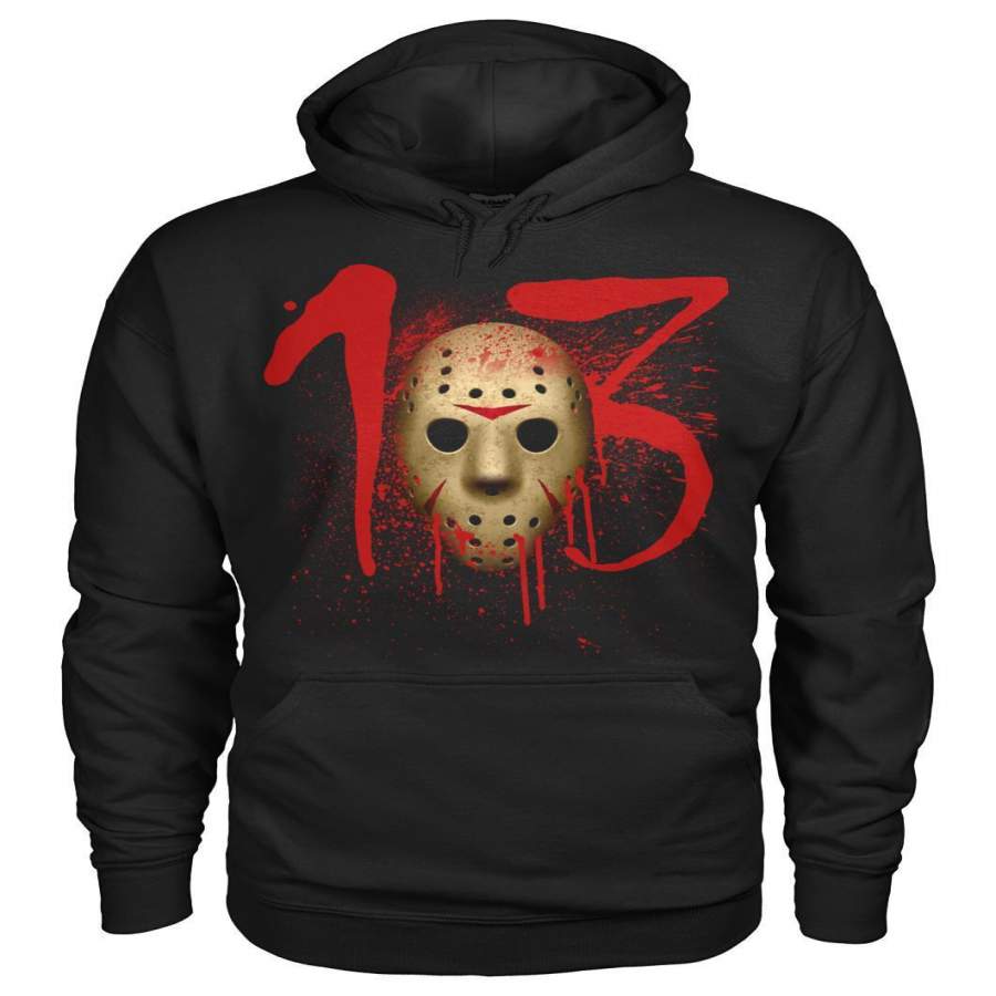 13 Jason Tee Pullover Hoodie 8 Oz