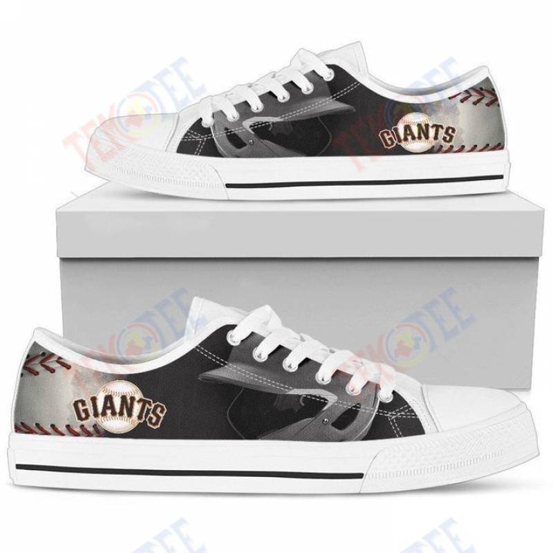 Mens Womens Artistic Pro San Francisco Giants Low Top Shoes Custom Print Footwear Converse Sneakers TMT125