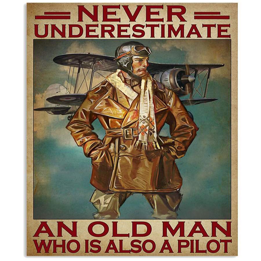 Mp0411 – Pilot – Never Underestimated An Old Man Who Is Also A Pilot ...