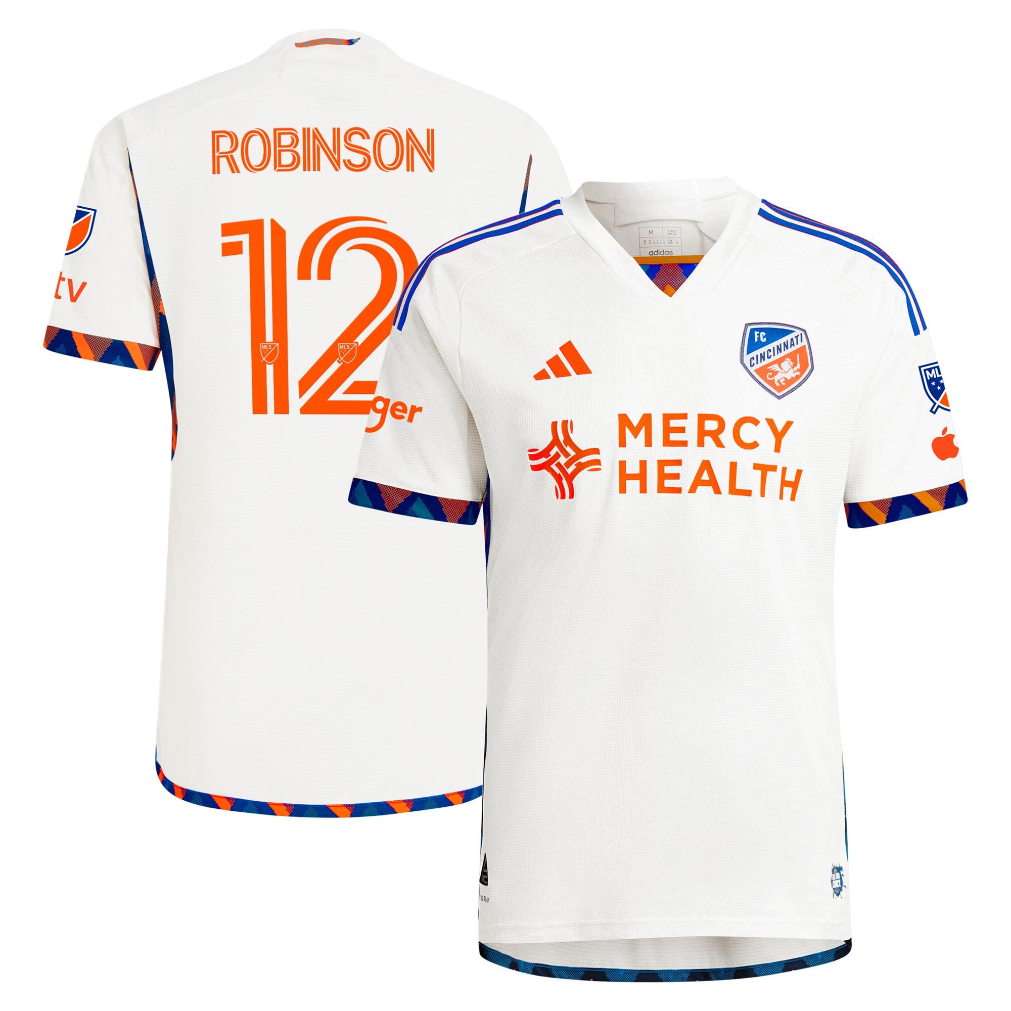 Miles Robinson FC Cincinnati 2024 The Canvas Kit Authentic Player Jersey – White