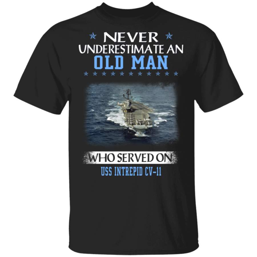 USS Intrepid CV-11 Veterans Day Christmas Gift T-Shirt