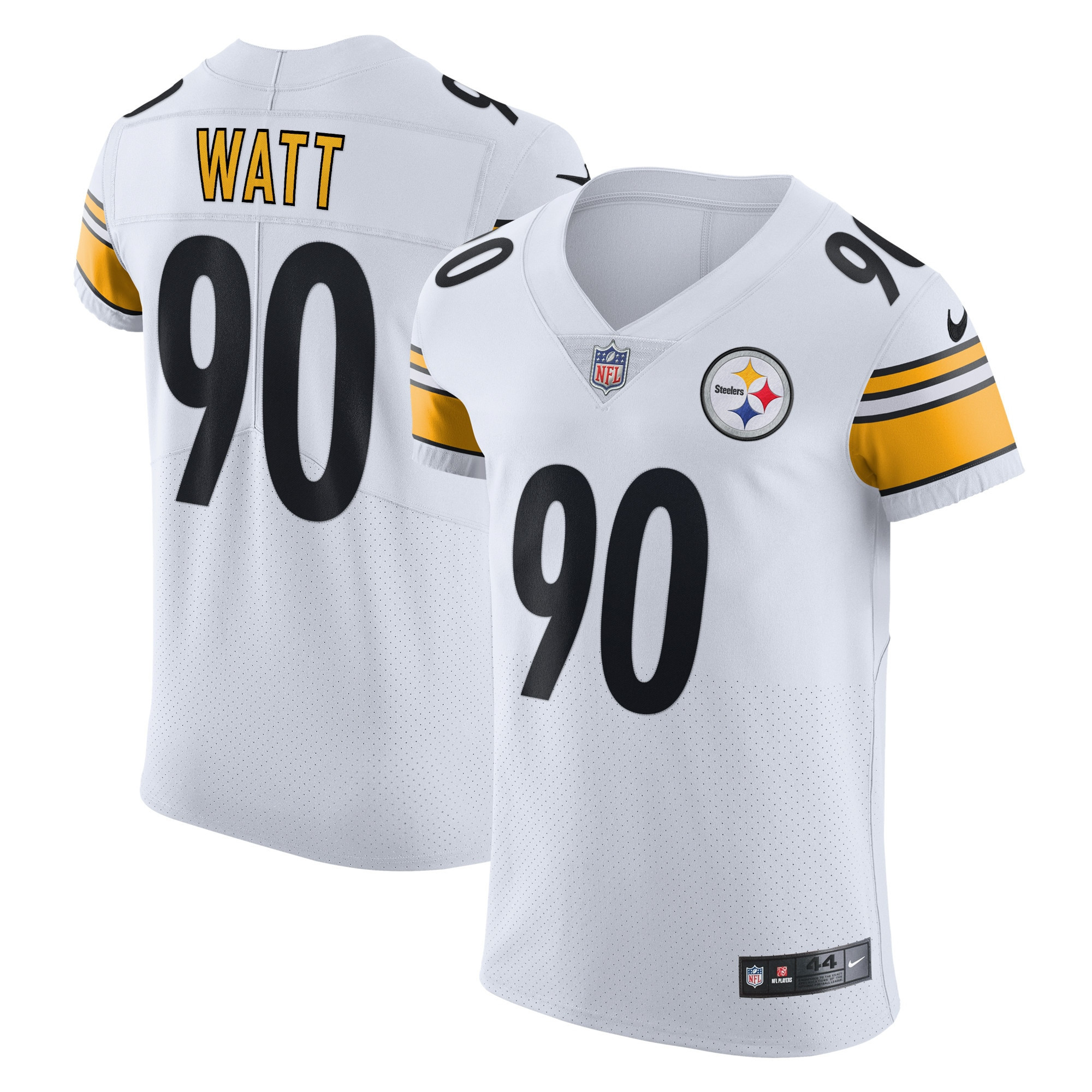 Tj Watt Pittsburgh Steelers Vapor Elite Player Jersey White NFL