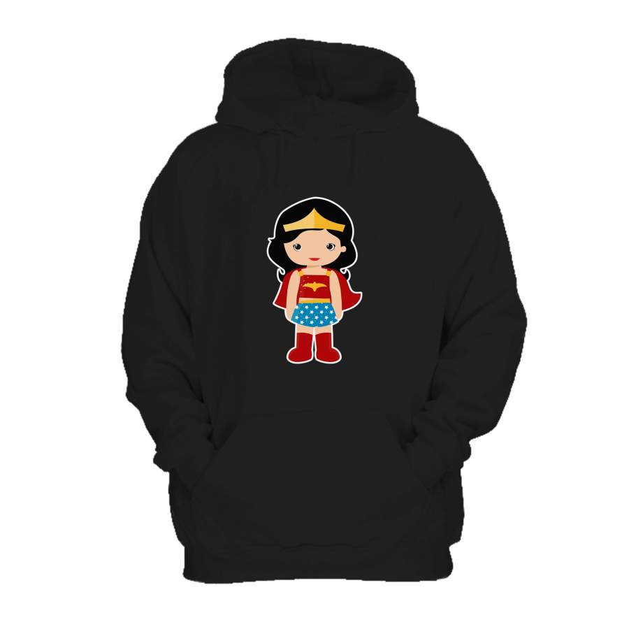 Wunder Girl Towel InTthe Hoop Design Hoodie