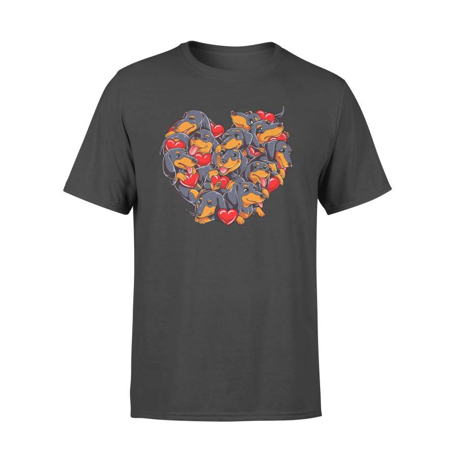 Fohgifts - Dachshund unisex t shirt, valentines day, valentine, valentine's day 2020, valentines day gifts - Teeshirtsummer X Valentine's Day