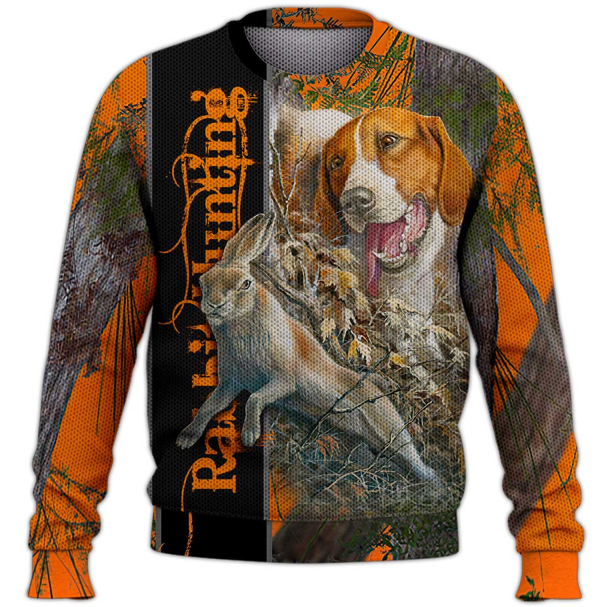 Beagle Rabbit Hunting Sweater, Beagle Sweater, Dog Sweater For Humans