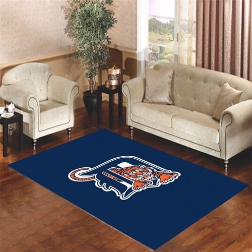 Detroit Tigers Wallpaper Living Room Carpet Rugs