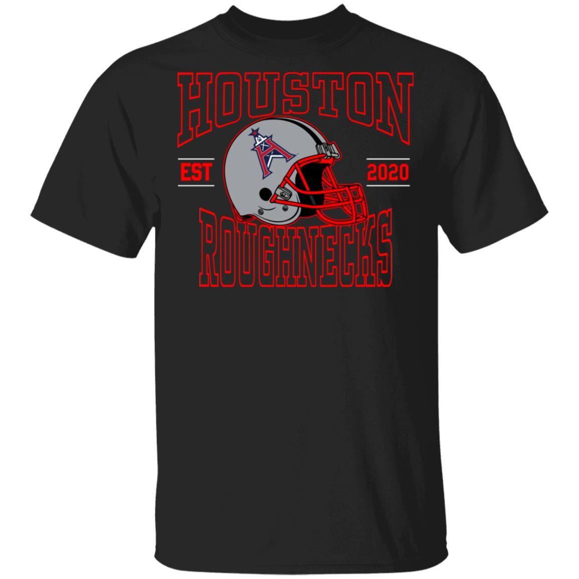 Houston Roughnecks Helmet T-Shirt