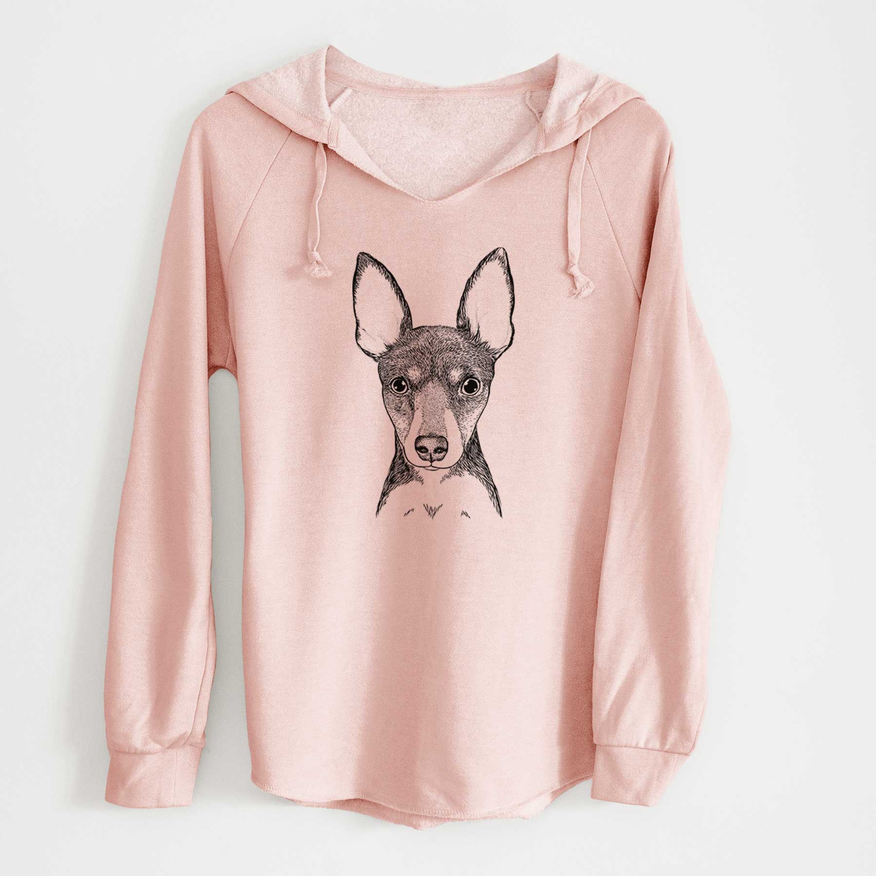 Bare Tiny The Toy Fox Terrier – Cali Wave Hooded Sweatshirt