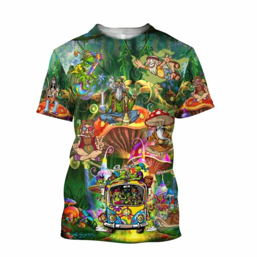 Life Of Hippie Guys 3D All Over Printed Shirt For Hippie Lovers, Hippie Style 3D Shirts, Gift For Men And Women