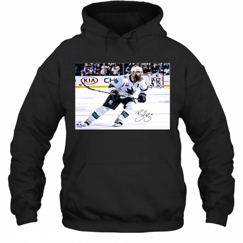 Brent Burns San Jose Sharks Autographed Hoodie