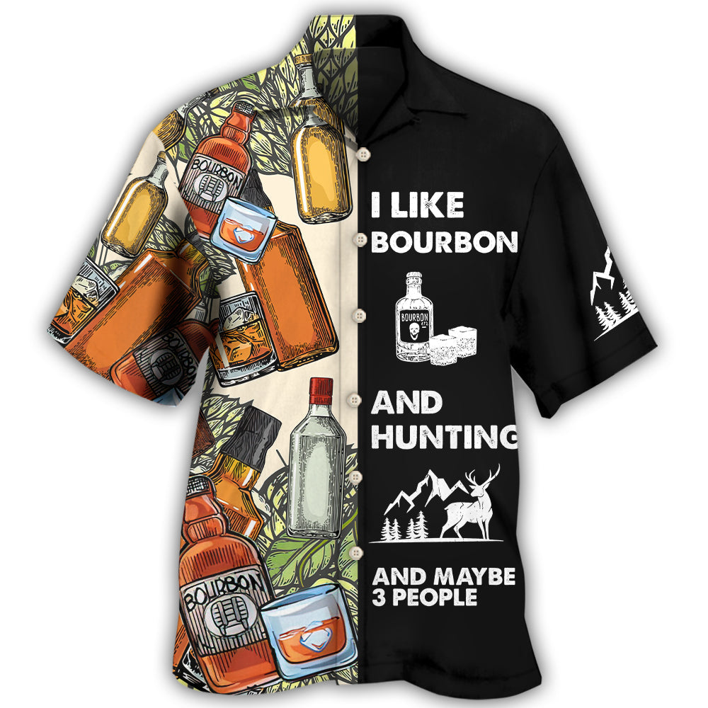 Wine Hunting I Like Bourbon Hawaii Shirt Ha88511