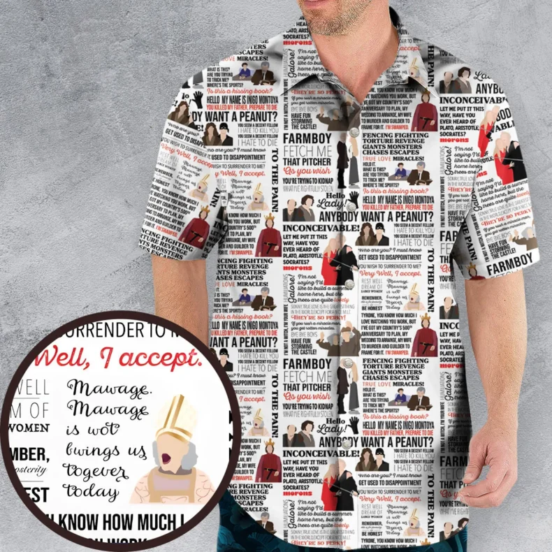 Inconceivable Quotes Hawaiian Shirt