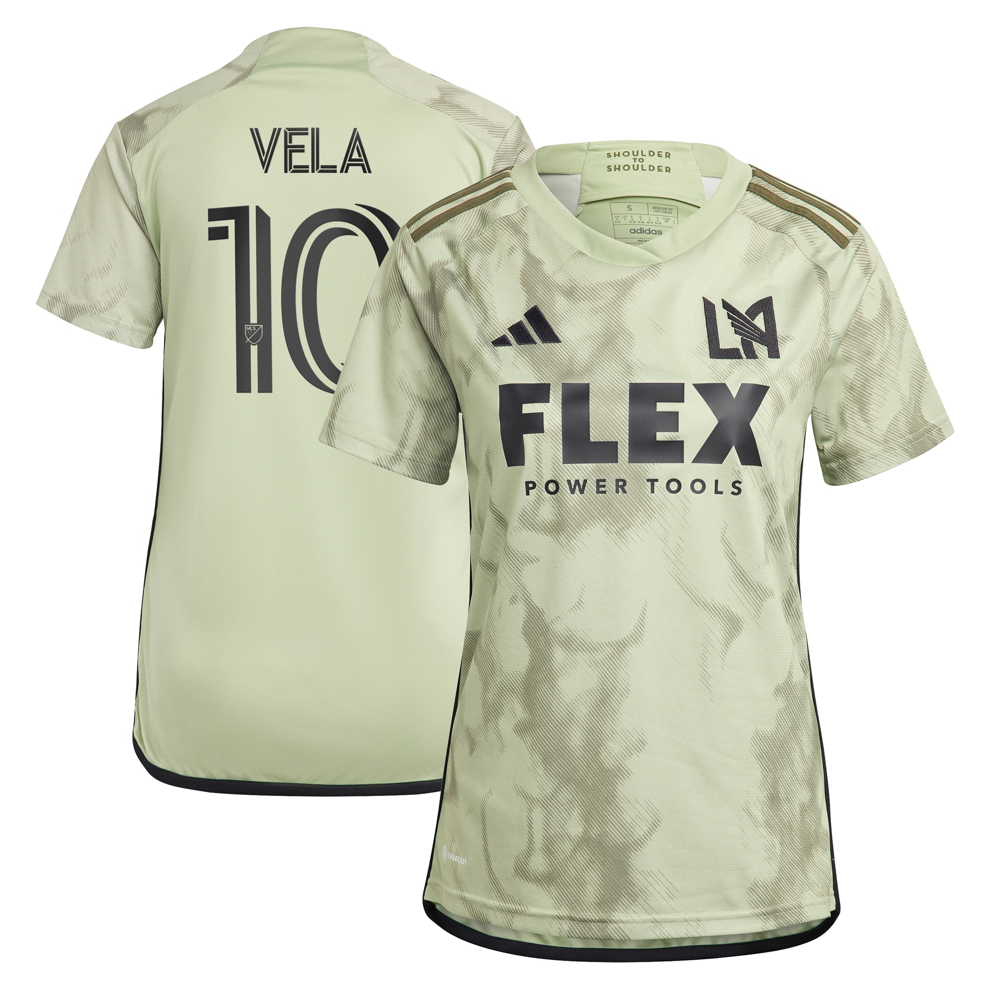 Carlos Vela LAFC Women's 2023 Smokescreen Replica Player Jersey – Green