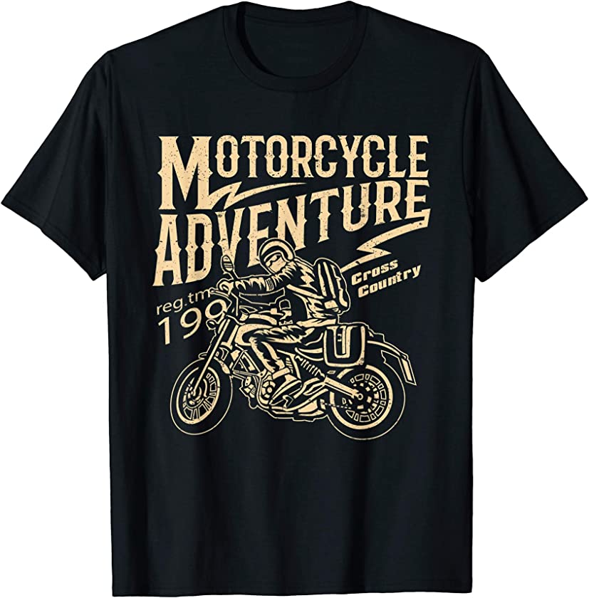 Vintage Motorcycle Cross Country Enduro T-Shirt