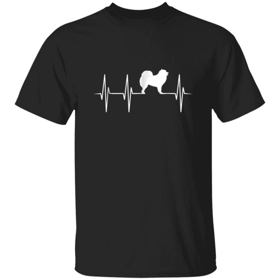 Samoyed TShirt Dog Heartbeat  Dog Lover Gift