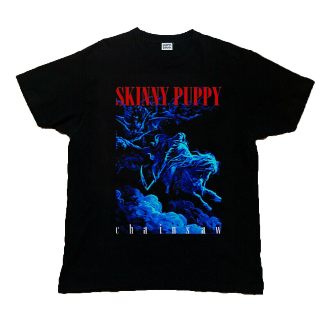 Skinny Puppy Album Chainsaw T Shirt Gildan Top Shirt NEW