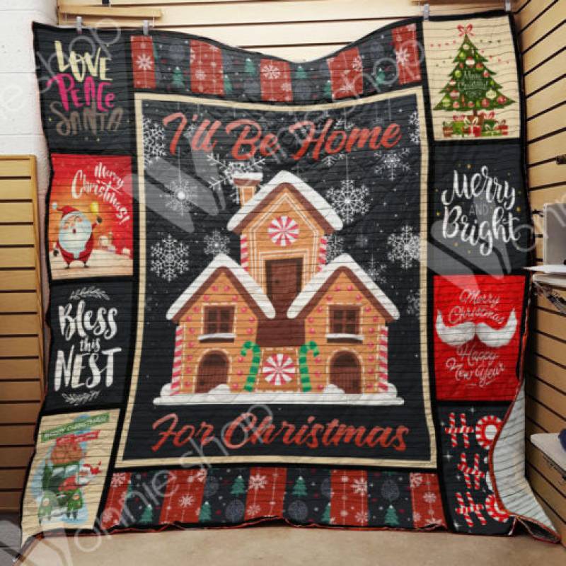 Gingerbread House Christmas Blanket AU2101 81O31