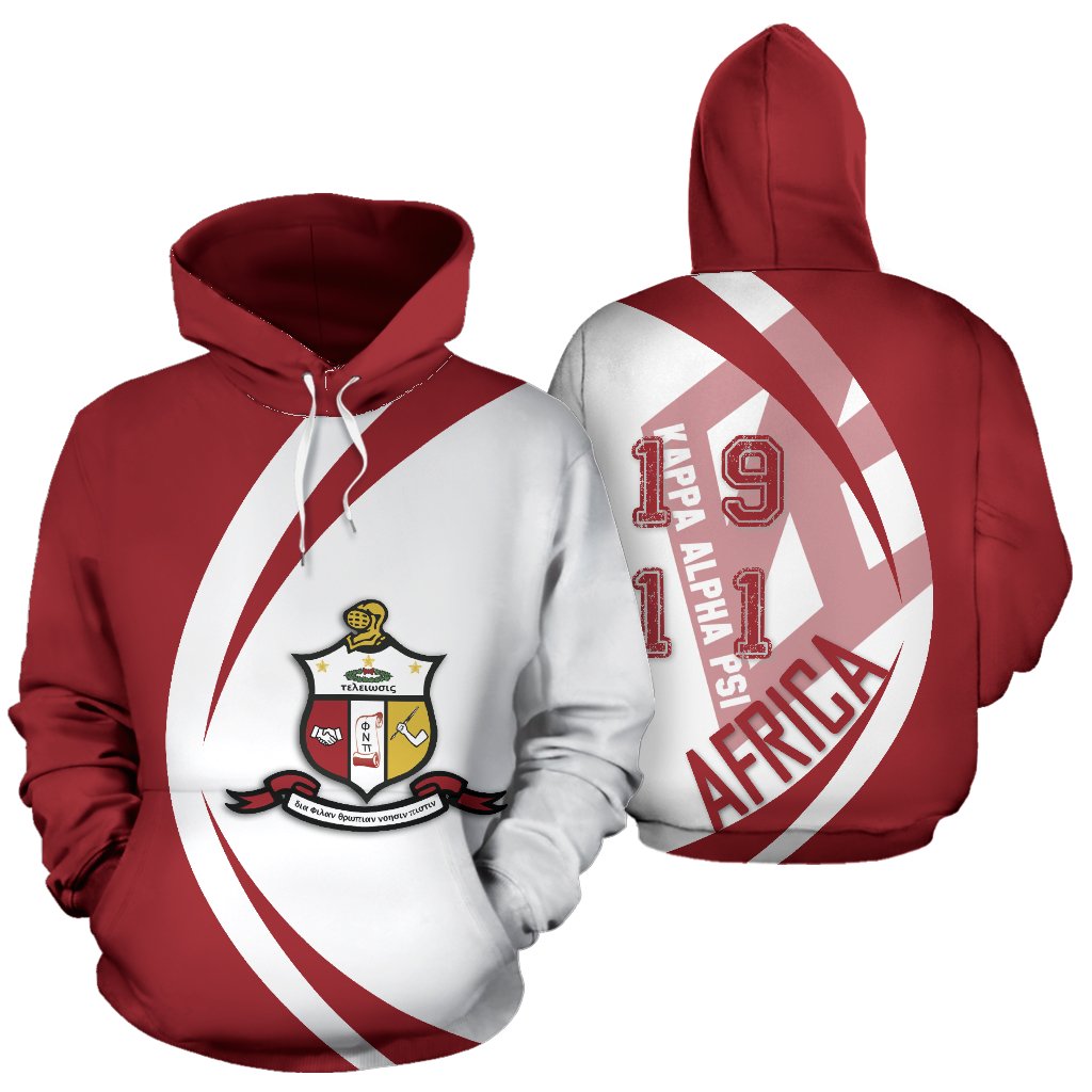 Greek Life Hoodie – Kappa Alpha Psi Big Logo Pullover – Circle Style