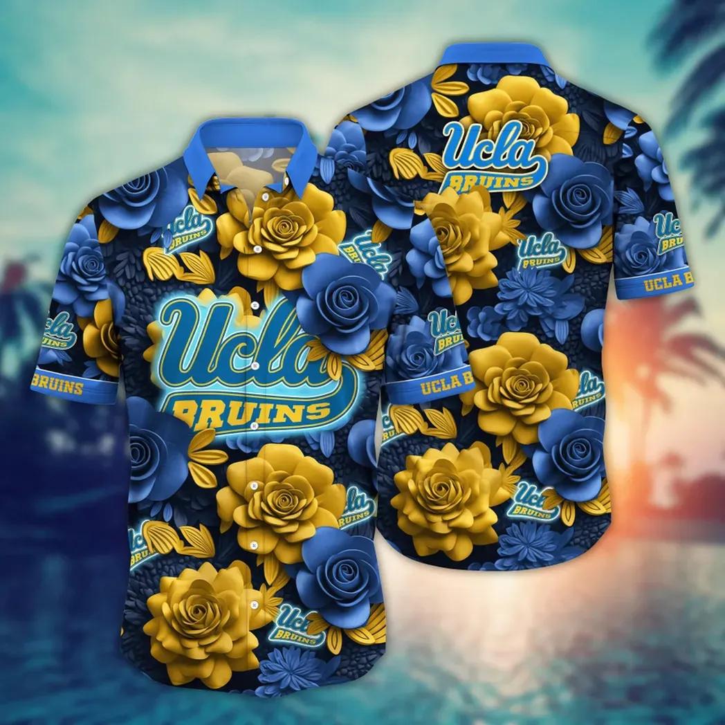 Ucla Bruins Ncaa Flower Aloha Hawaiian Shirt 7, Ncaa Hawaiian Shirt