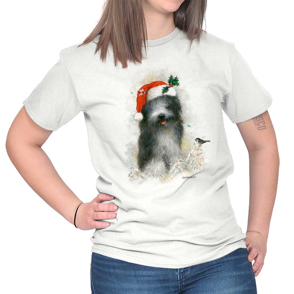 Christmas Puppy T-Shirt Tee