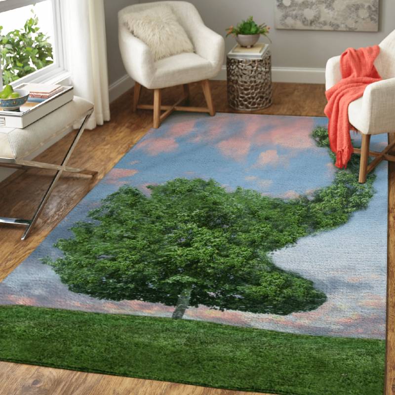 Elephant Tree – Animals Area Rug Carpet