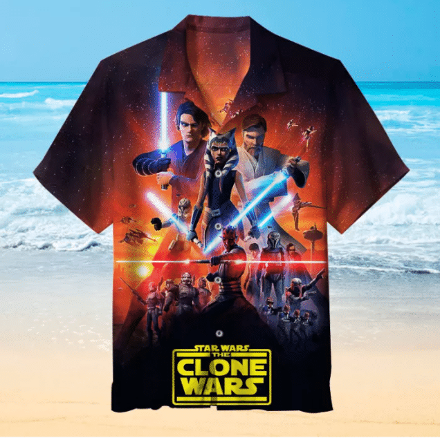 Star Wars Clones For Man And Woman Print Short Sleeve Hawaii Shirt Ha96225