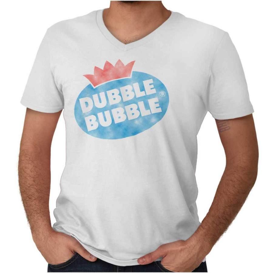 Vintage Dubble V-Neck T Shirt