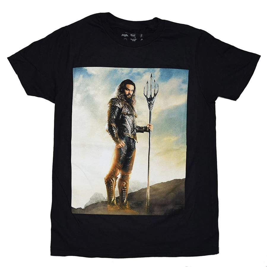 Aquaman Poster Men’s Black T-Shirt