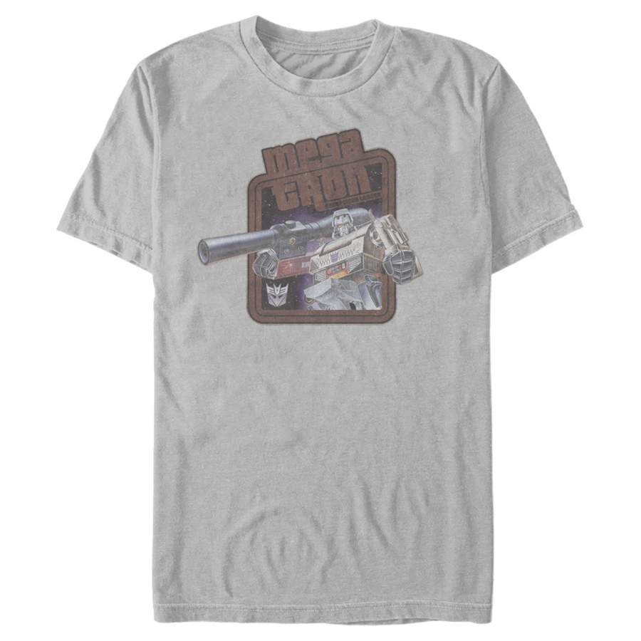 Transformers Men’s Megatron Badge  T-Shirt