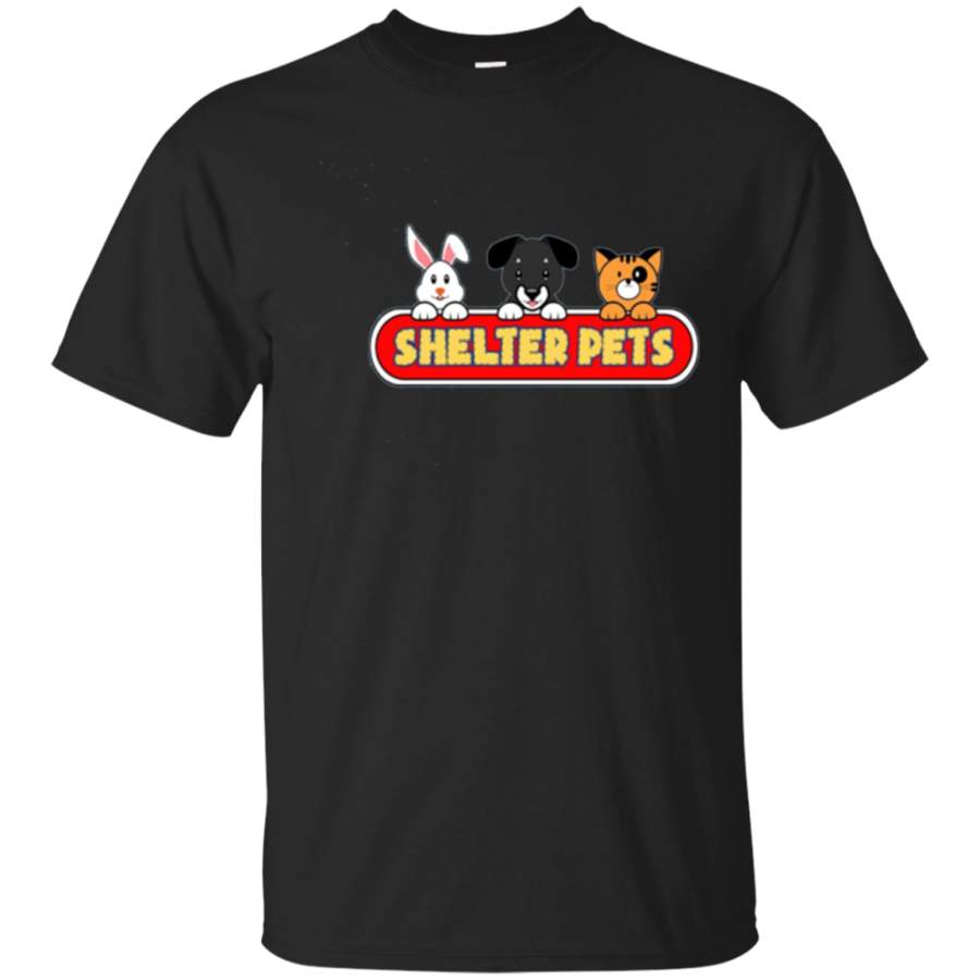 Shelter Pets T-Shirt for Dog and Animal Lovers For Adoption