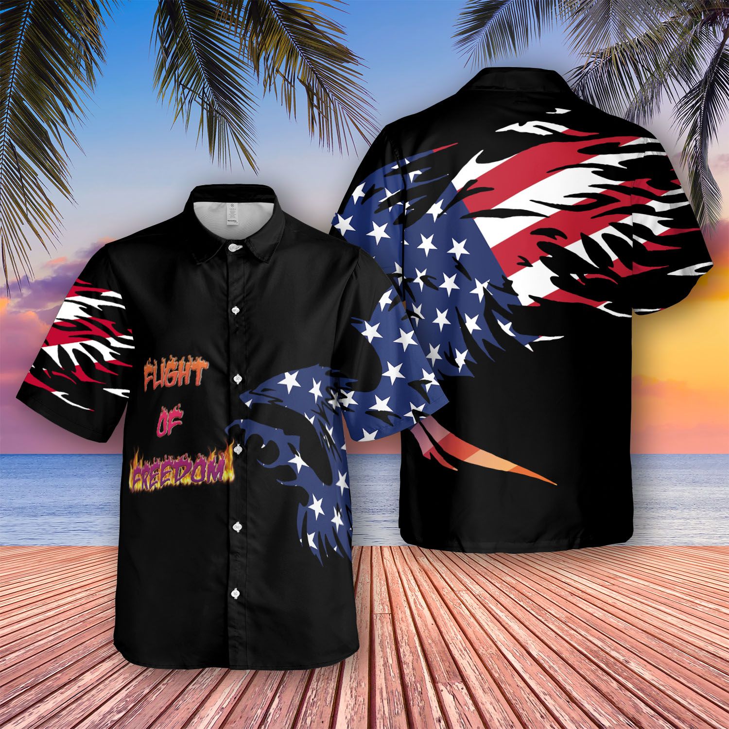 Flight Of Freedom Hawaii Shirt Ha5744