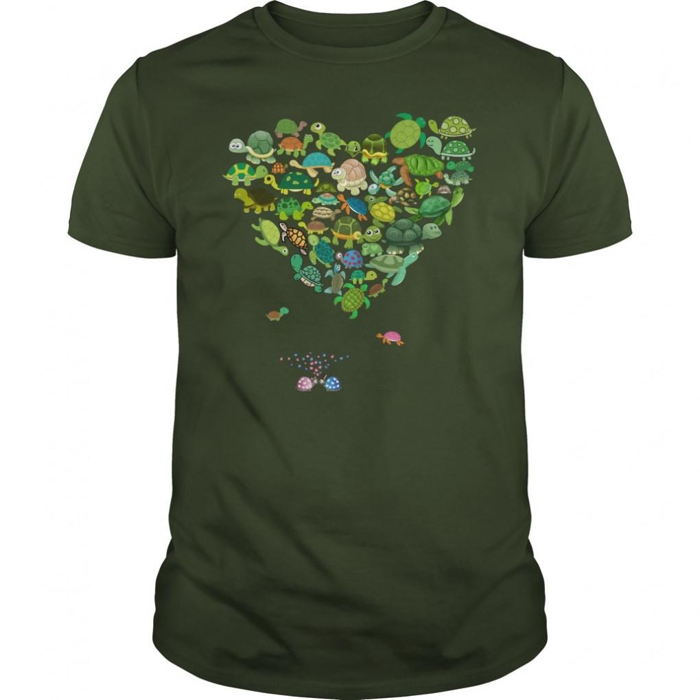 Animal Heart Turtle Guys Tee 897566822