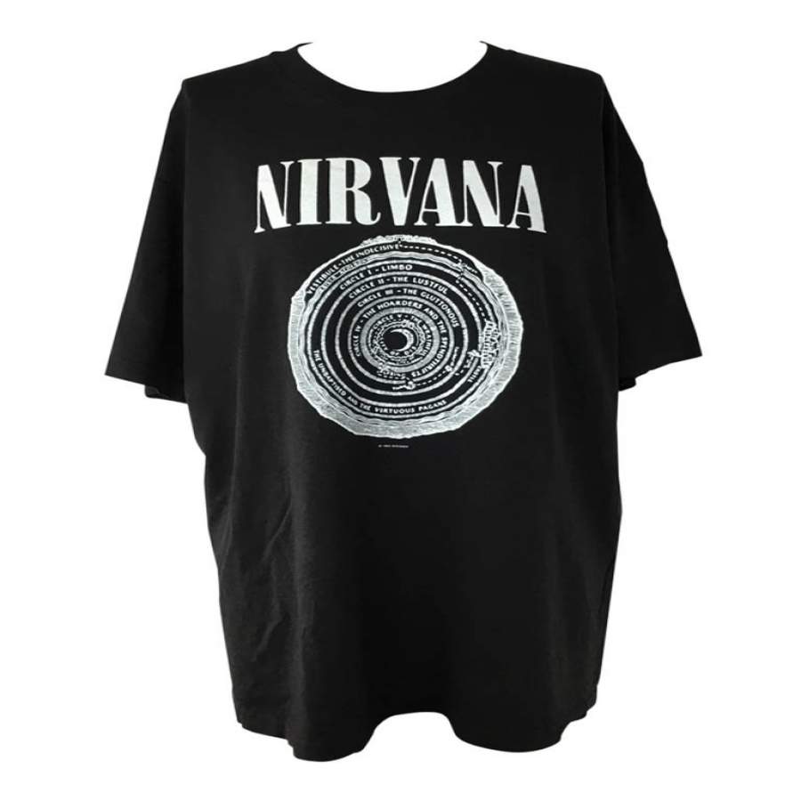 Vintage Nirvana Music Graphic Tshirt T0843