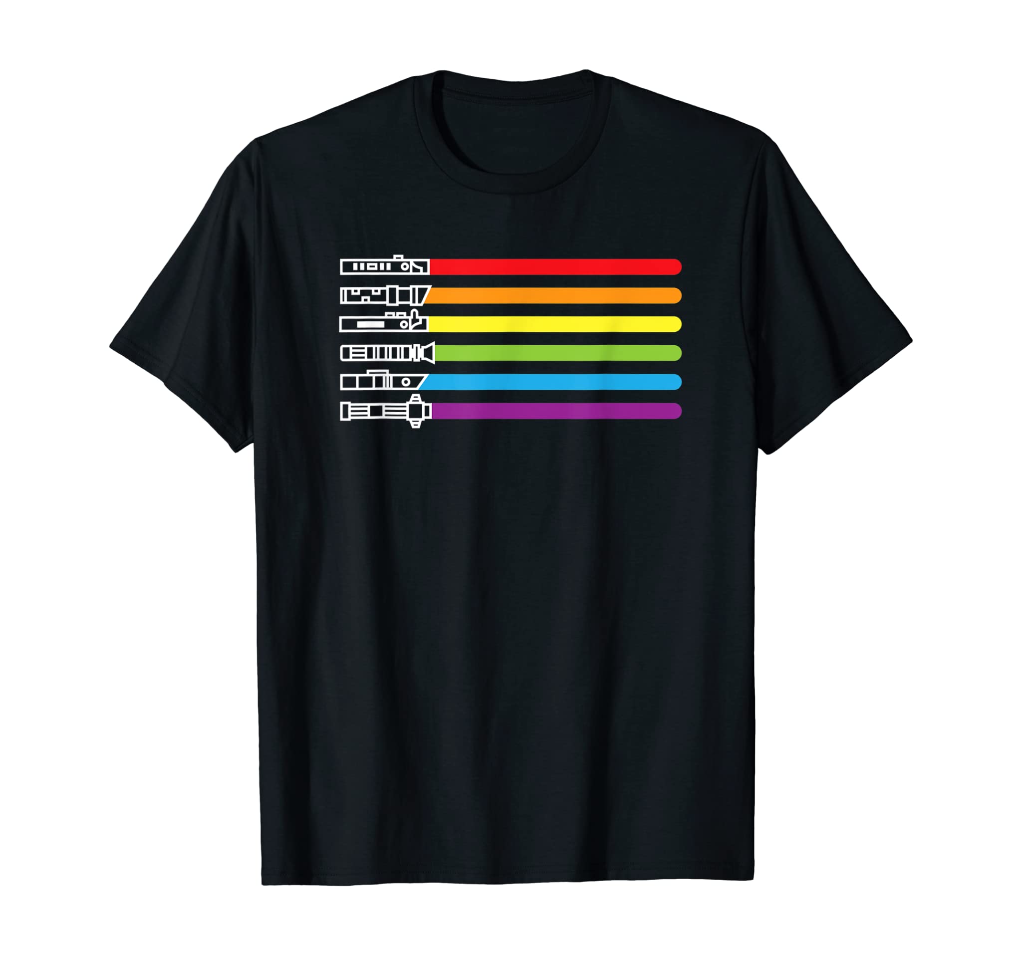 Funny Gay Saber T-Shirt | Rainbow Lgbt Pride Month 2020 Gift T-Shirt