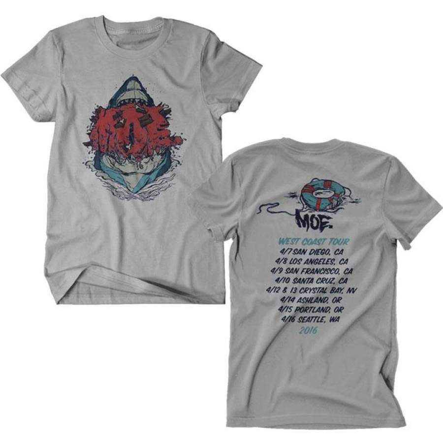 Shark West Coast Tour T-shirt