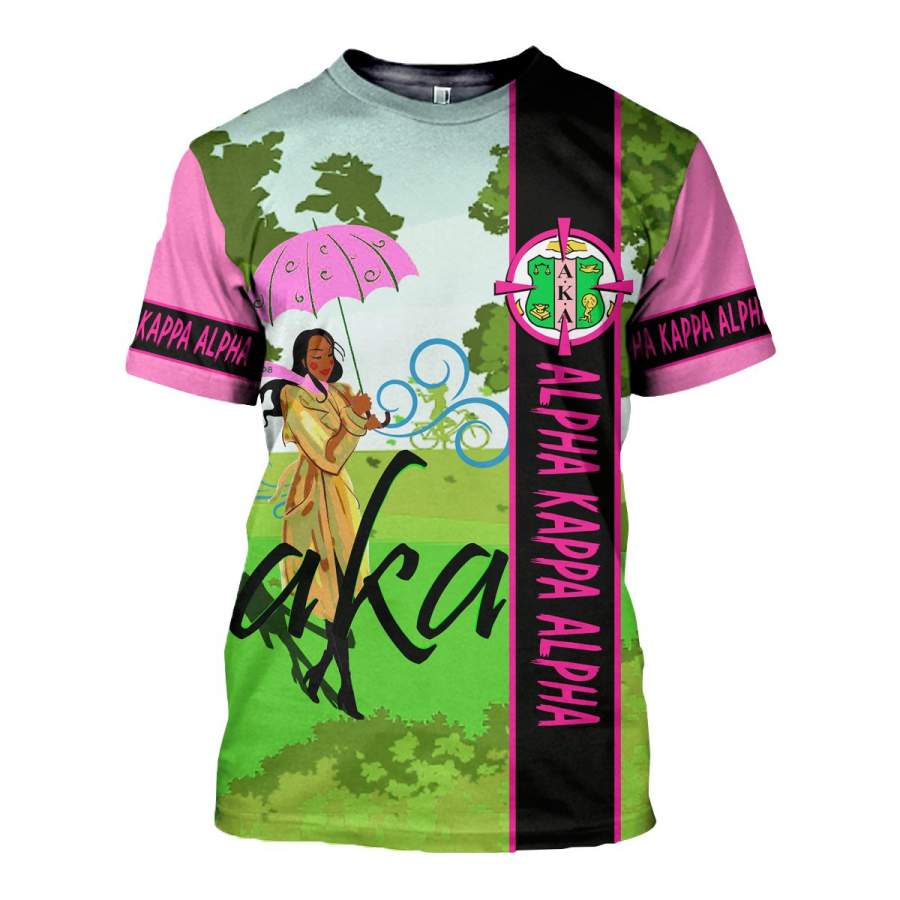 3D FULL OVER PRINTED ALPHA KAPPA ALPHA CLOTHES 392018