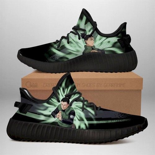 Best Shikimaru Jutsu Yz Sneakers Naruto Anime Shoes Yeezy Sneakers Shoes